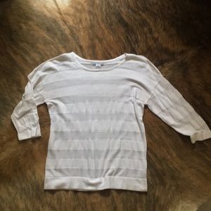 Liz Claiborne white stripe